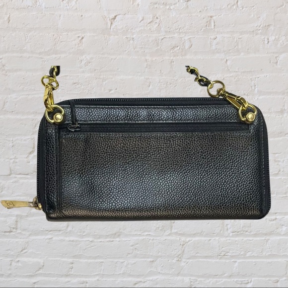 Chanel CC Caviar Leather Zip Around Long Wallet - Picture 3 of 10